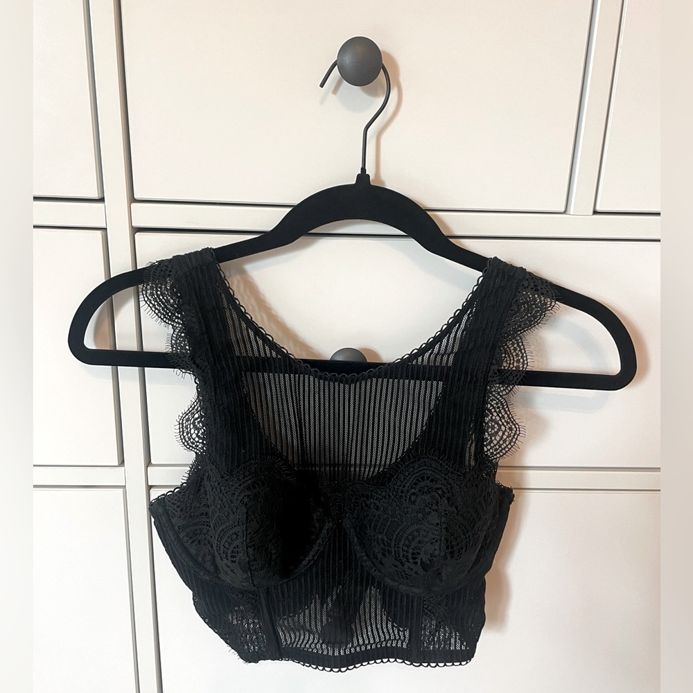 Victoria’s Secret 34C Black Bustier